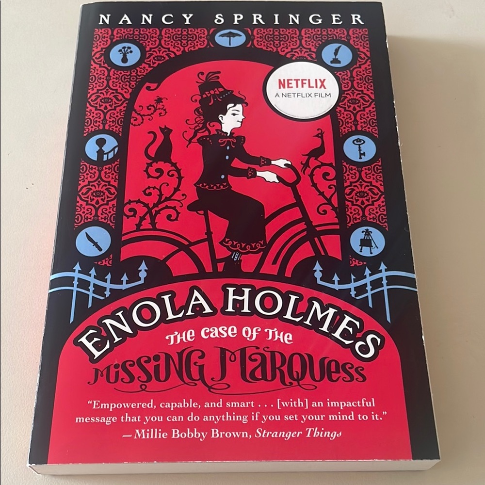 Enola Holmes: The Case of the Missing Marquess Book